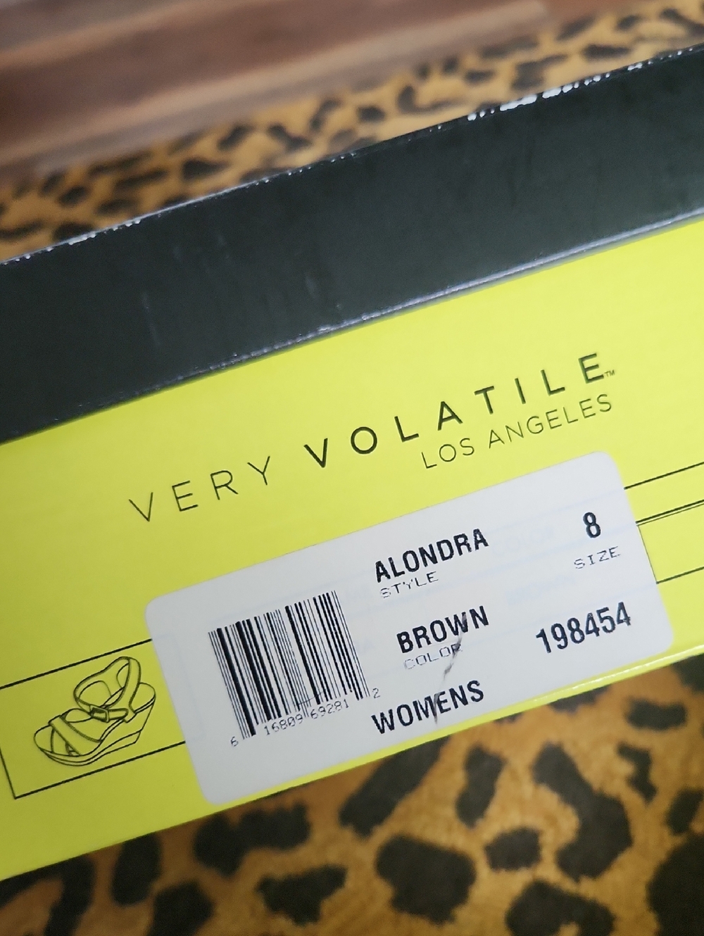 Very Volatile Woven Tan Platform Wedge Sandals - Picture 12 of 12